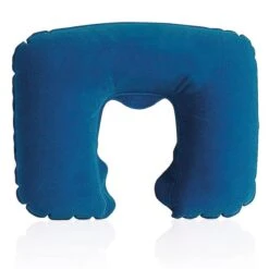 Merkloos 2x Opblaasbare Nekkussens Donkerblauw - Reiskussens/nekkussens - Handig Voor Op Reis/vakantie -Voyago Winkel 1200x1200 4612