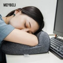 Membeli Reiskussen Nekkussen Set - Memoryfoam - Met Gratis Slaapmasker, Oordoppen En Reistas - Grijs -Voyago Winkel 1200x1200 4619