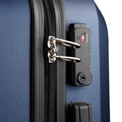 Swiss - Lausanne - Handbagage Koffer - 4 Wielen - TSA-Cijferslot - Blauw -Voyago Winkel 1200x1200 462