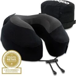 Cabeau Nekkussen Evolution® S3 Inclusief Hoes - Zwart -Voyago Winkel 1200x1200 4627