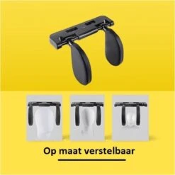 ADSafety – Hoofdsteun Auto – Nekkussen – Hoofdkussen Kinderen & Volwassenen – Neksteun – Autokussen – Veiligheid – Verstelbaar – Zwart -Voyago Winkel 1200x1200 4696