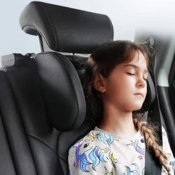 ADSafety – Hoofdsteun Auto – Nekkussen – Hoofdkussen Kinderen & Volwassenen – Neksteun – Autokussen – Veiligheid – Verstelbaar – Zwart -Voyago Winkel 1200x1200 4698