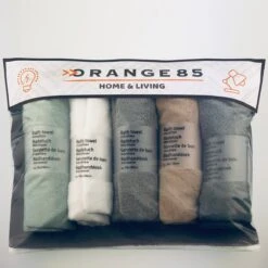 Orange85 - Microvezel Handdoeken - 5 Stuks - Sporthanddoek - Badhanddoek -Voyago Winkel 1200x1200 4716