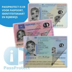 PassProtect Voor Paspoort | Beschermfolie | Herbruikbaar | Voorkom Identiteitsfraude | Beveiliging BSN En Pasfoto -Voyago Winkel 1200x1200 4727