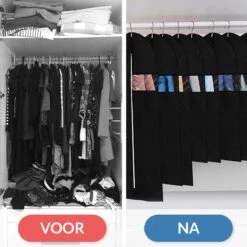 Kledinghoes - 10x Transparante Opbergtas - Kledingzak Met Rits - Opbergzak Voor Trouwjurk - 60x140cm -Voyago Winkel 1200x1200 4781