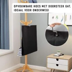 Merkloos 5x XL Duurzame Kledinghoes Met Rits - Doorkijk - 60x150 Cm - Zwart -Voyago Winkel 1200x1200 4784