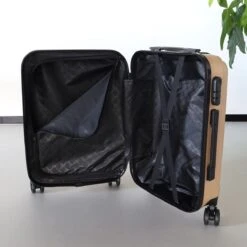 Handbagage Koffer 55cm Goud 4 Wielen Trolley Met Pin 10 Handbagage Koffer 55cm Goud 4 Wielen Trolley Met Pin -Voyago Winkel 1200x1200 479
