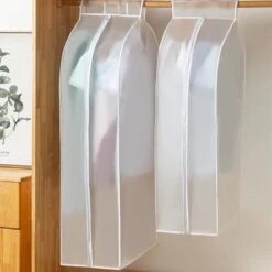 Merkloos 2-Stuks Stofkap Voor Kleding Frosted Driedimensionale Stofkap Opbergtas Extra Groot 60*50*120 CM( 2 Stuks) -Voyago Winkel 1200x1200 4794