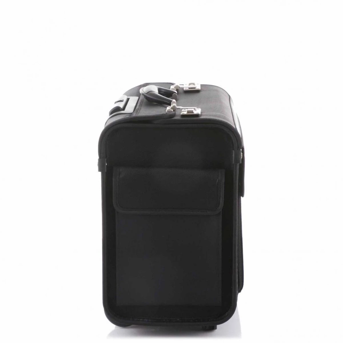 Dermata Pilotenkoffer Nylon 1340NY Zwart 5 Dermata Pilotenkoffer Nylon 1340NY Zwart - Afbeelding 3
