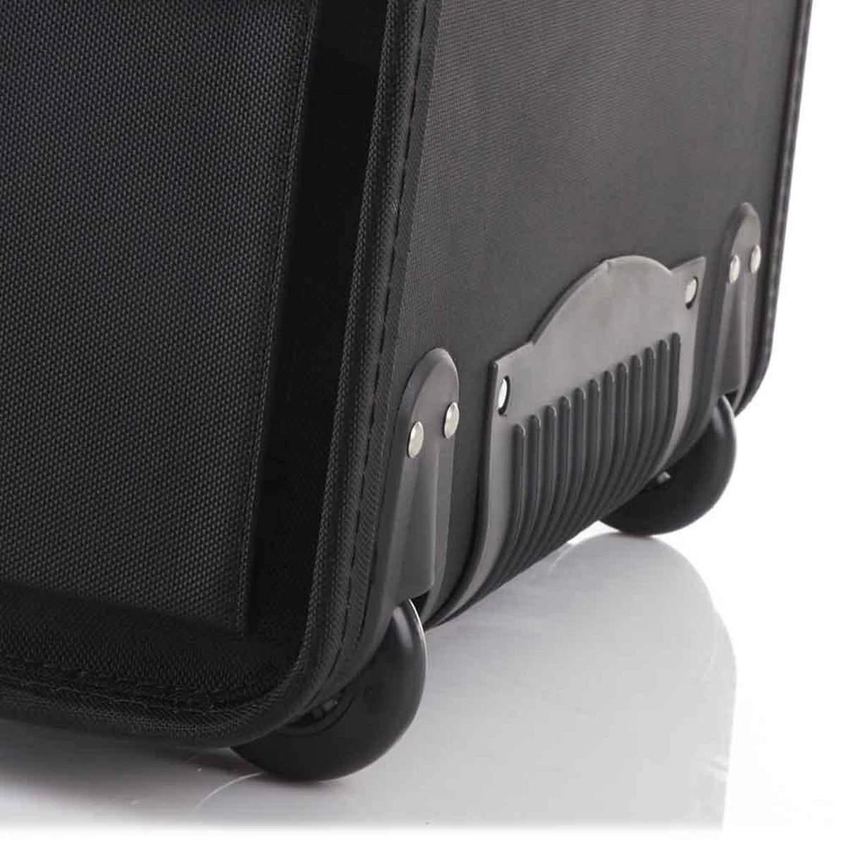 Dermata Pilotenkoffer Nylon 1340NY Zwart 8 Dermata Pilotenkoffer Nylon 1340NY Zwart - Afbeelding 6