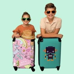 NoBoringSuitcases.com® Koffer - Roze - Eenhoorn - Skateboard - Tekening - Past Binnen 55x40x20 Cm En 55x35x25 Cm - Handbagage - Trolley - Fotokoffer - Cabin Size - Print 17 NoBoringSuitcases.com® Koffer - Roze - Eenhoorn - Skateboard - Tekening - Past Binnen 55x40x20 Cm En 55x35x25 Cm - Handbagage - Trolley - Fotokoffer - Cabin Size - Print -Voyago Winkel 1200x1200 550