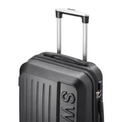 Swiss - Lausanne Handbagage Koffer 55x40x25 Cm - 4 Wielen - TSA-cijferslot - Zwart -Voyago Winkel 1200x1200 625