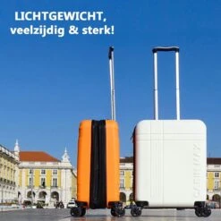 CabinMax Velocity Handbagage Koffer - Uitbreidbaar Trolley 44L - Harde Reiskoffer - 55x40x20/25 Cm - Lichtgewicht - Groot Capaciteit - Mint Groen -Voyago Winkel 1200x1200 63