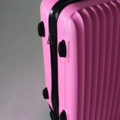 Handbagage Koffer 55cm Roze 4 Wielen Trolley Met Pin Slot -Voyago Winkel 1200x1200 672