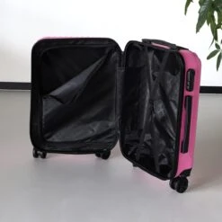 Handbagage Koffer 55cm Roze 4 Wielen Trolley Met Pin Slot -Voyago Winkel 1200x1200 673