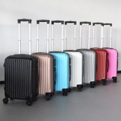 Handbagage Koffer 55cm Roze 4 Wielen Trolley Met Pin Slot -Voyago Winkel 1200x1200 675