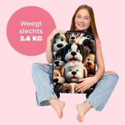 NoBoringSuitcases.com® Koffer - Hond - Dieren - Design - Bruin - Trolley Op Wieltjes - Handbagagekoffer - Past Binnen 55x40x20 Cm En 55x35x25 Cm - Reiskoffers - Fotokoffer -Voyago Winkel 1200x1200 685