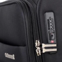 Decent D-Upright Handbagage Koffer - 55 Cm - TSA Slot - Zwart -Voyago Winkel 1200x1200 697