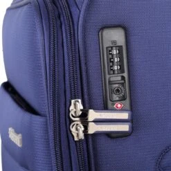 Decent D-Upright Handbagage Koffer - 55 Cm - TSA Slot - Donkerblauw -Voyago Winkel 1200x1200 731