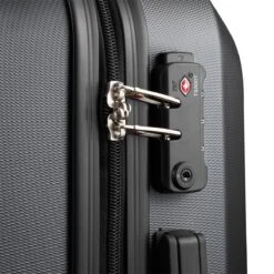 Swiss - Lausanne - Handbagage Koffer - 4 Wielen - TSA-Cijferslot - Grijs -Voyago Winkel 1200x1200 754