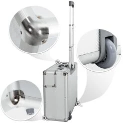 Tectake Business Pilotenkoffer - 55 X 49 X 22 Cm -Voyago Winkel 1200x1200 887