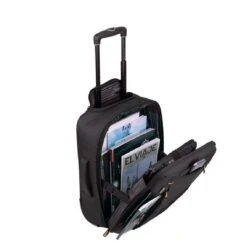 Gabol - Piloto Roma - Handbagage Laptop Rugzaktrolley - Zwart -Voyago Winkel 1200x1200 912