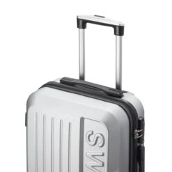 Swiss - Lausanne - Handbagage Koffer - 4 Wielen - TSA-Cijferslot - Zilver -Voyago Winkel 1200x1200 94