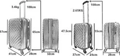 SB Travelbags Kofferset - 2 Delige 'Expandable' Koffer - Blauw - 65cm/55cm 21 SB Travelbags Kofferset - 2 Delige 'Expandable' Koffer - Blauw - 65cm/55cm -Voyago Winkel 1200x561
