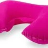 Merkloos Opblaasbaar Nekkussen - Reiskussen - Opblaasbaar - Auto - Vliegtuig - Reizen - Roze -Voyago Winkel 1200x621