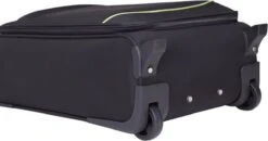 Decent Handbagage Koffer / Trolley / Reiskoffer - 50 Cm - 35 Liter - Polyester - Super-Light - Zwart -Voyago Winkel 1200x632