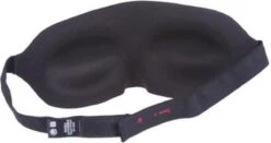 Merkloos Slaapmasker Deluxe - Oogmasker - Blinddoek - Black Eye Mask - Nachtmasker - Ooglapje Zwart -Voyago Winkel 1200x636 6