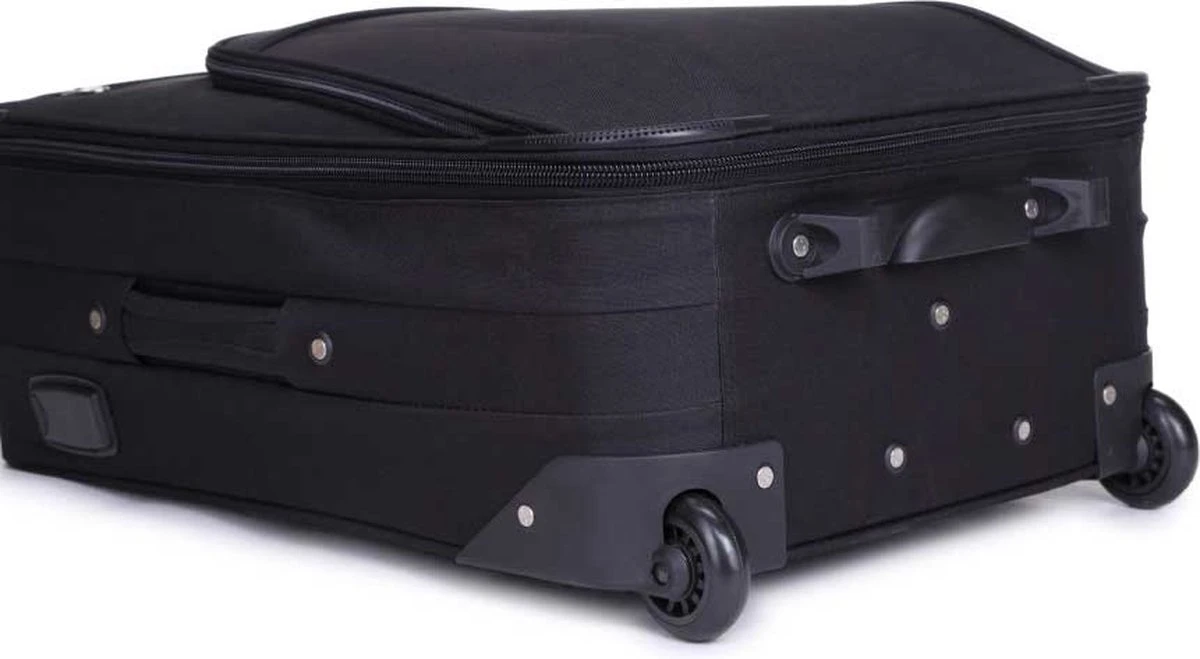 Decent Basic-Line Large Trolley 73 Cm - Zwart 6 Decent Basic-Line Large Trolley 73 Cm - Zwart - Afbeelding 4