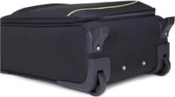 Decent Handbagage Koffer / Trolley / Reiskoffer - 50 Cm - 35 Liter - Polyester - Super-Light - Zwart -Voyago Winkel 1200x668