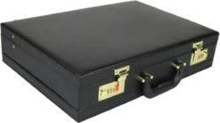 Attachékoffer Zwart - Kunstleer - Documentenkoffer - Attache Koffer Cijferslot - Laptopkoffer - Kantoor Koffer -Voyago Winkel 1200x669