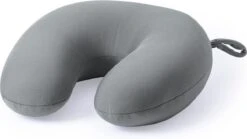 Merkloos Reis Kussen/nek Kussen Grijs 30 Cm - Nekkussens/Reiskussens Voor Onderweg