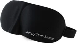 COMFORT SLEEP - 3D Premium Slaapmasker Voor Mannen En Vrouwen Met Innovatieve, Zachte Vorm Voor Goede Verduistering En Vrij Bewegen Van De Ogen. Incl. Oordoppen En Opberg Etui - Zwart - Creating Briliant Ideas -Voyago Winkel 1200x697 1