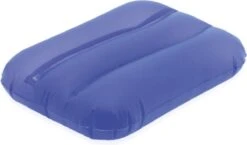 Merkloos 2x Opblaasbare Kussentjes Blauw 28 X 19 Cm - Reiskussens - Opblaasbare Kussens Voor Onderweg/strand/zwembad -Voyago Winkel 1200x704 4