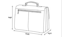 Tassia Pilotenkoffer - Handbagage - Dokterstas - Zwart (PL1620) -Voyago Winkel 1200x715 7