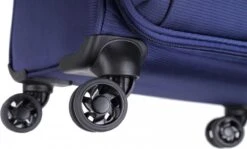 Decent D-Upright Handbagage Koffer - 55 Cm - TSA Slot - Donkerblauw -Voyago Winkel 1200x723