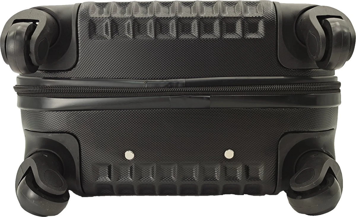 SB Travelbags Handbagage Koffer 51cm 4 Wielen Trolley - Zwart 9 SB Travelbags Handbagage Koffer 51cm 4 Wielen Trolley - Zwart - Afbeelding 7