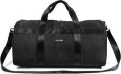 Norlander Twill Weekendtas 50L - Rugtas - Met Draagriem - Zwart -Voyago Winkel 1200x733 9