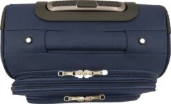 SB Travelbags Bagage Stoffen Koffer 75cm 4 Wielen Trolley - Blauw -Voyago Winkel 1200x736 1