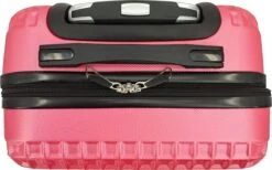 SB Travelbags Handbagage Koffer 51cm 4 Wielen Trolley - Roze -Voyago Winkel 1200x750