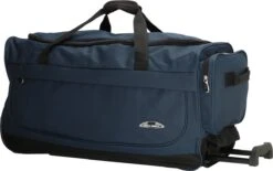Enrico Benetti Orlando 35303 M Reistas / Sporttas Met Wielen / Wieltas 68 Liter - Navy Blauw -Voyago Winkel 1200x753 1