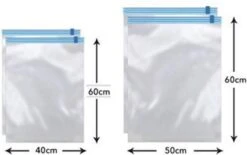 Benson Compressie Opbergzak 1x 40x60cm 1x50x60cm – Reiszakken – Beschermt Tegen Luchtjes En Motten -Voyago Winkel 1200x754 4