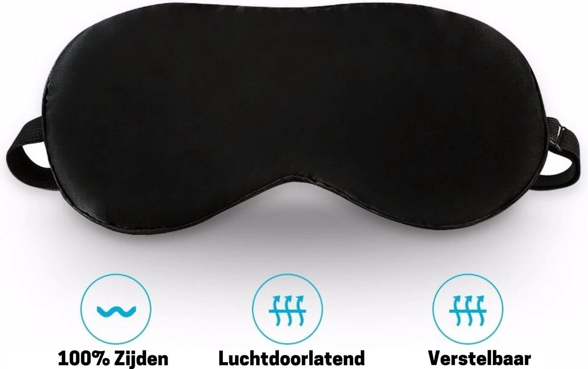 KELERINO. Zijden Slaapmasker - Verstelbaar - Mannen / Vrouwen - Nacht - Roze 7 KELERINO. Zijden Slaapmasker - Verstelbaar - Mannen / Vrouwen - Nacht - Roze - Afbeelding 5