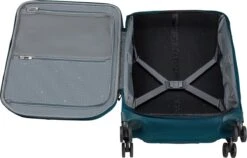 Samsonite Reiskoffer Met Laptopvak - Respark Spinner 55/20 Strict (Handbagage) Grey Print -Voyago Winkel 1200x769