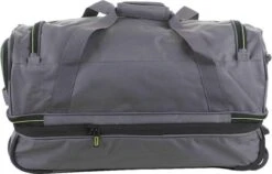 Travelite Basics Wheeled Duffle 55cm Expandable Grey/Green -Voyago Winkel 1200x770 5