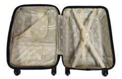 SB Travelbags 'Expandable' Handbagage Koffer 53cm 4 Wielen Trolley - Zilver -Voyago Winkel 1200x775 1