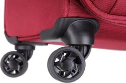 Decent D-Upright Handbagage Koffer - 55 Cm - TSA Slot - Bordeaux Rood -Voyago Winkel 1200x794